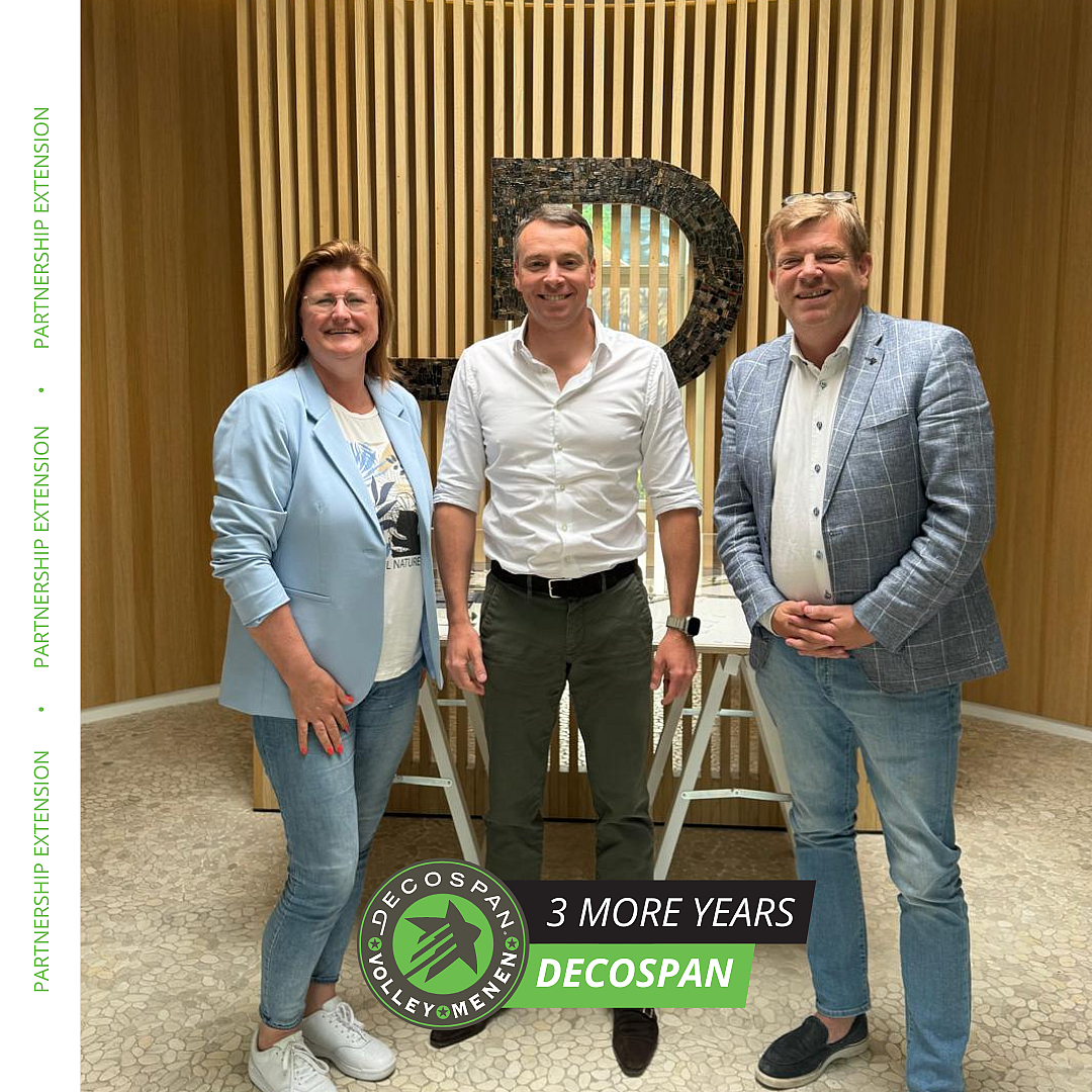 Decospan naamsponsor Volley Menen