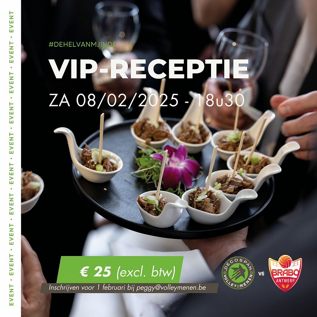 vip receptie zaterdag 08.02.2025